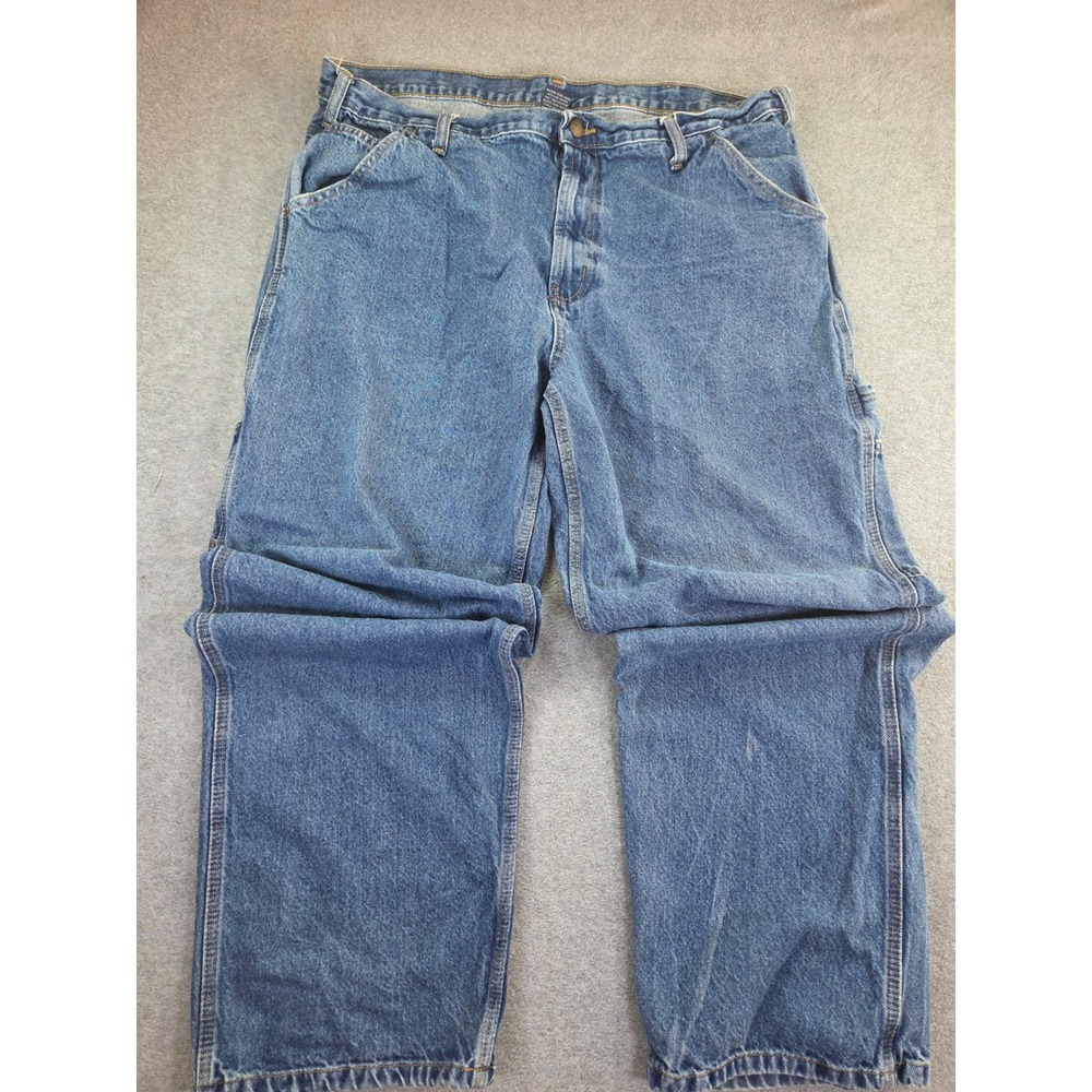 RK Brand Mens RKCARP Carpenter Utility Denim Jeans 40x34 Blue Workwear